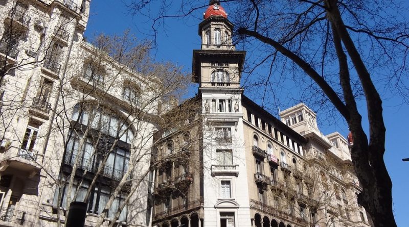 The domes of Avenida de Mayo