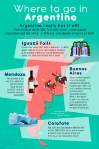 4 amazing places to visit in Argentina!